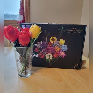 Plaxsoon Flower Bouquet Building set Ages 6+